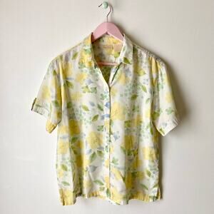 Vintage Bobbie Brooks Floral Shirt